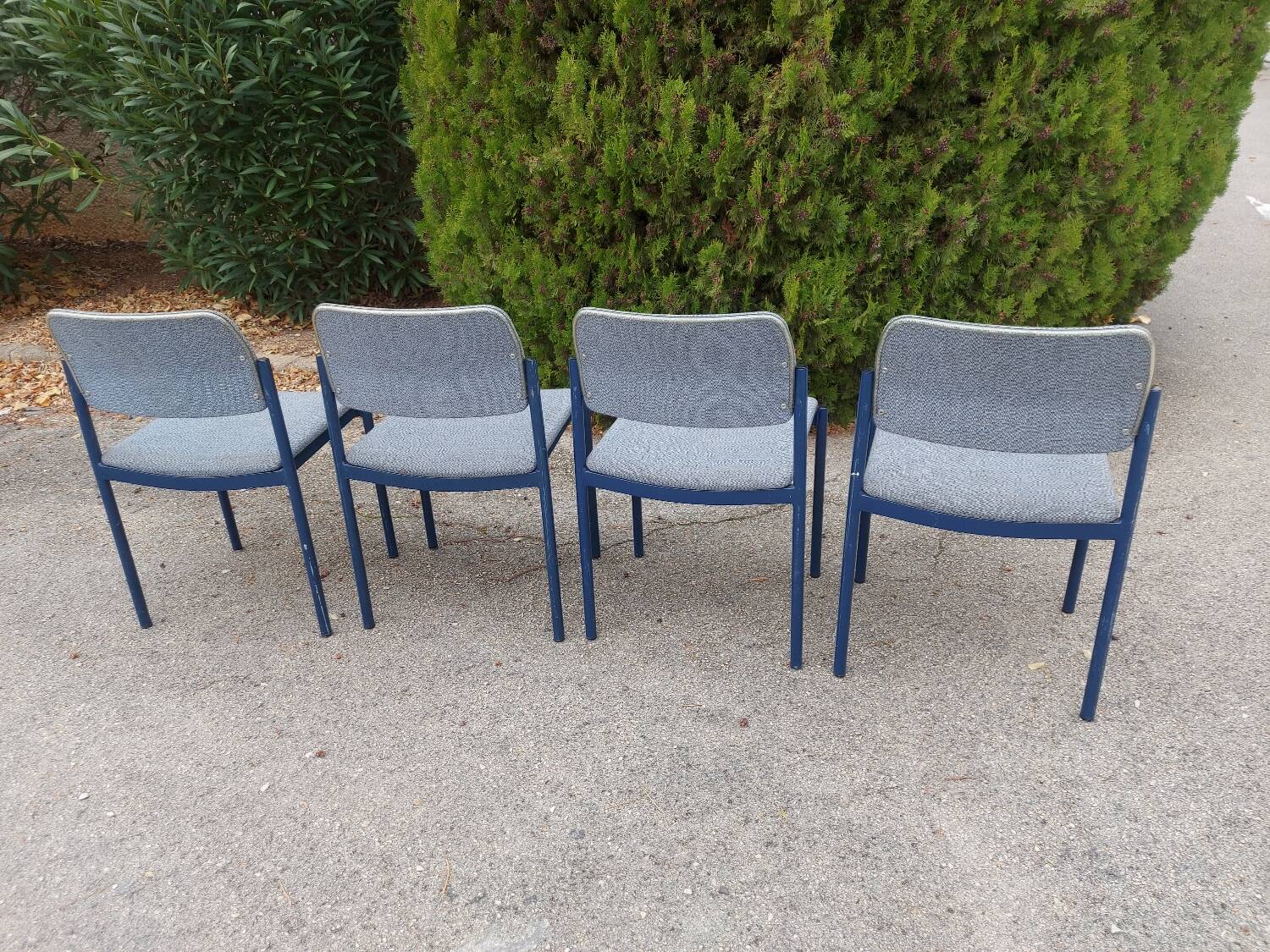 4 80's Souvignet chairs