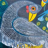 Plateau pattern naïve birds