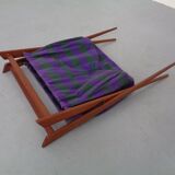 Danish Foldable Teak Magazine Rack, 1960s