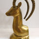 Book-ibex, solid brass, 1970'
