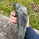 Statue, ancient Inuit sculpture in soapstone.