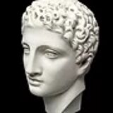 Antinous plaster head, British Museum