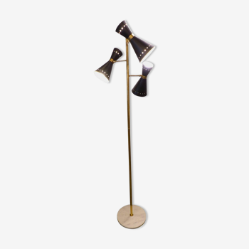 Floor lamp in the style of the Italian creations of the 50s