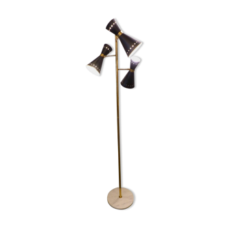 Floor lamp in the style of the Italian creations of the 50s