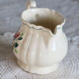 Vintage Sarreguemines “Amazonas” hand-painted milk jug