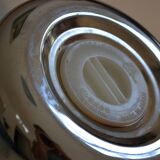 chrome metal ice bucket or elephant ice cubes made in Japan vintage 1970