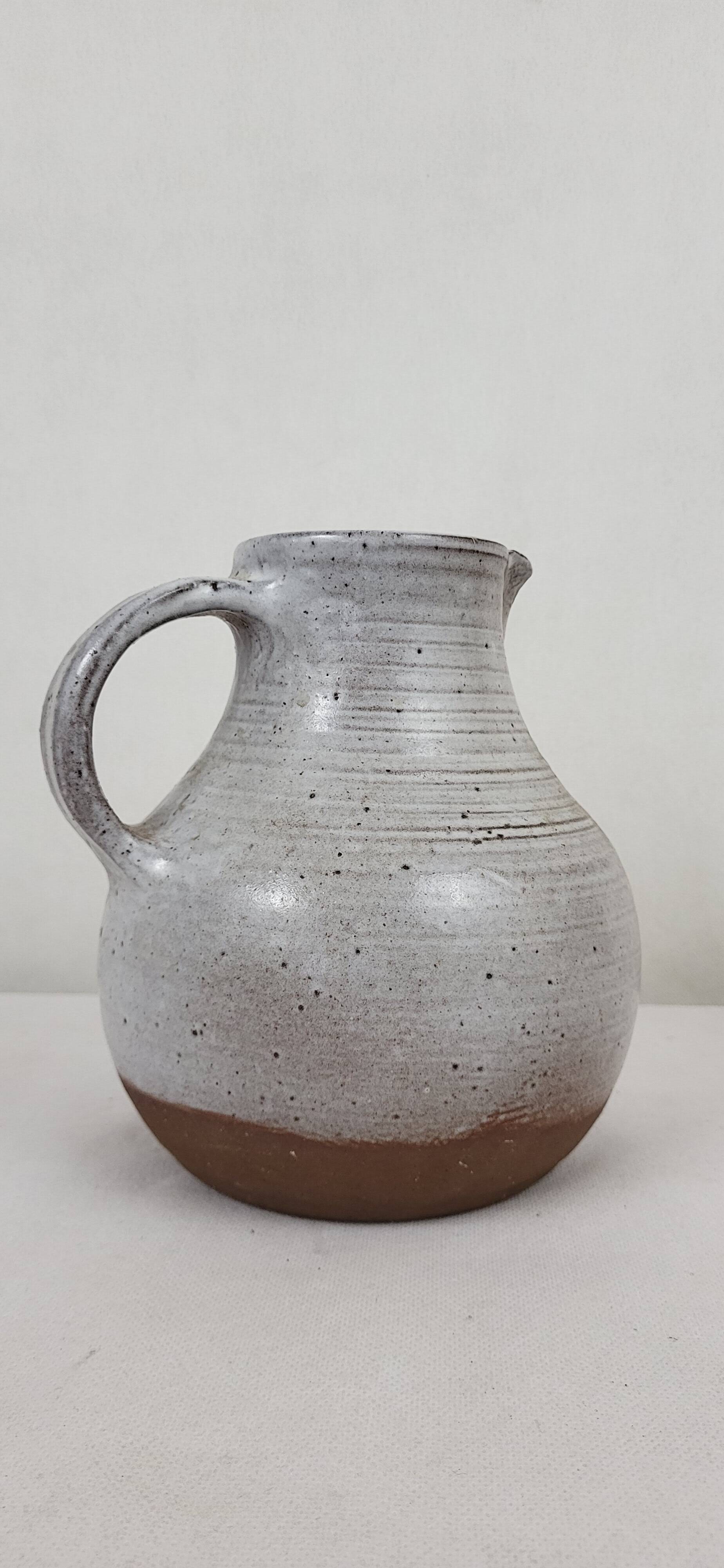 Ratilly / Pierlot stoneware pitcher 1L3