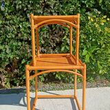 2 tables gigognes en rotin