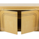 Four-door birch wood enfilade. 1970s.