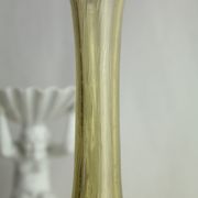 Paire de soliflores en verre soufflé bullé biot vintage