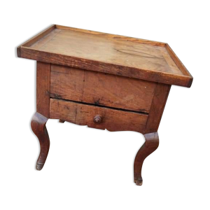 Table en chêne de milieu en 4