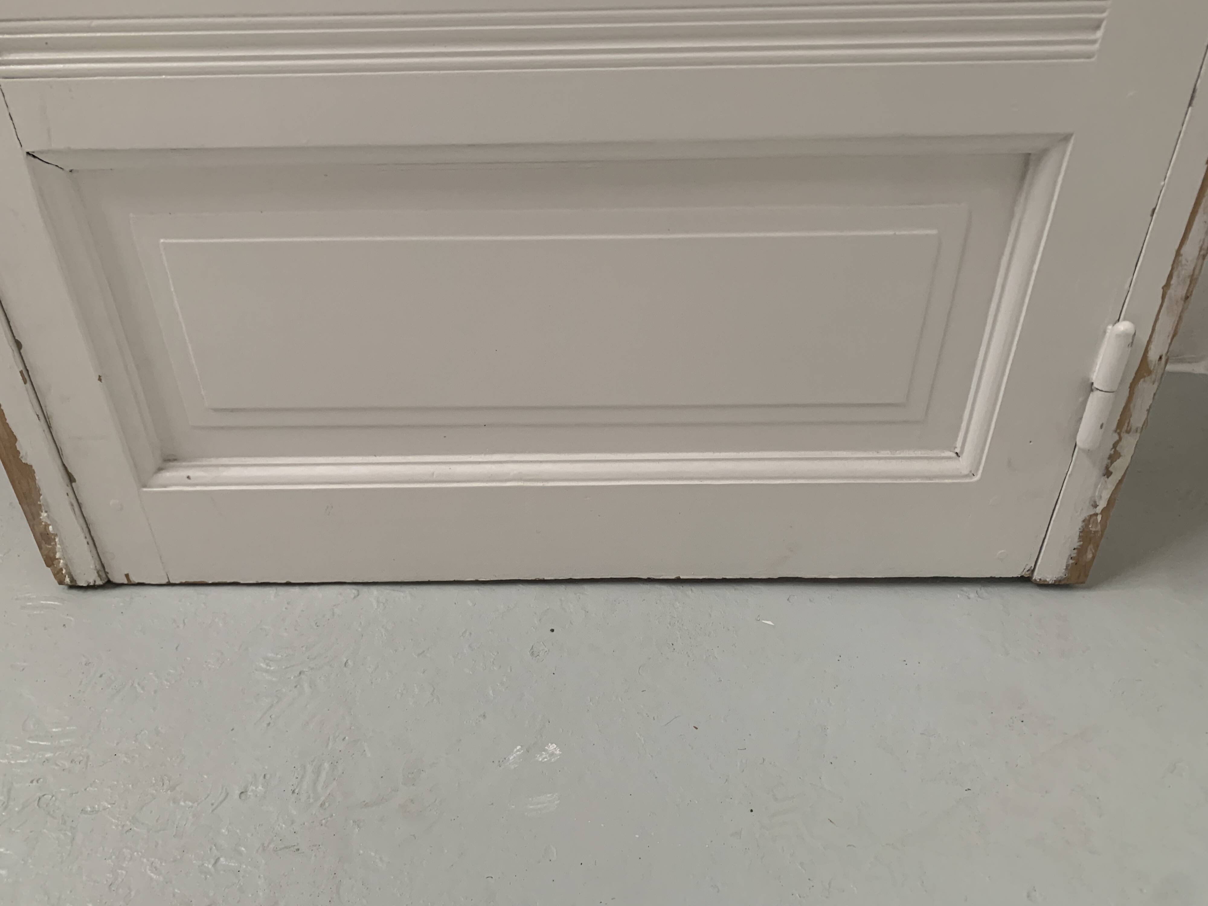 Partition doors A Small beveled tiles 20th century