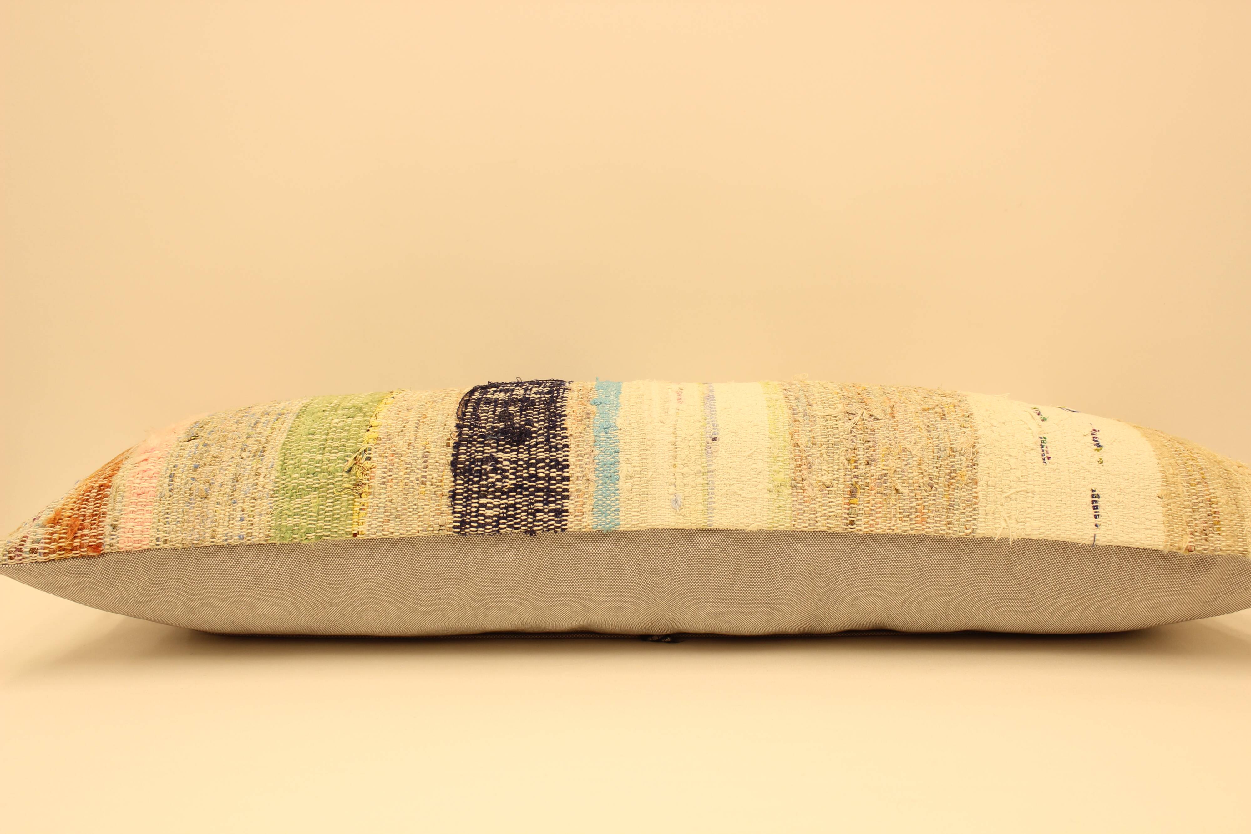 Turkish kilim cushon, 30x90 cm, od-233