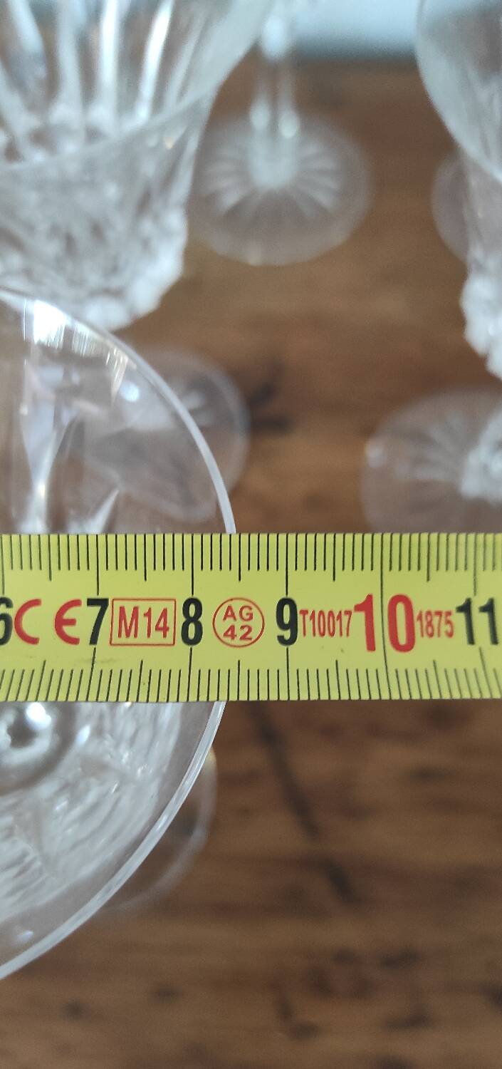 Villeroy and boch crystal wine glass set