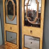 Pair of mirror panels