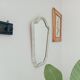 Vintage mirror in wood and stucco 48.5cm*38.5cm