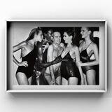 Helmut Newton – « Jerry Hall Spitting », 1978 Tirage d'art