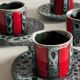 Art Ceramic Cups Luc VALLAURIS