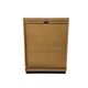 Vintage wooden filing cabinet / roller shutter cabinet