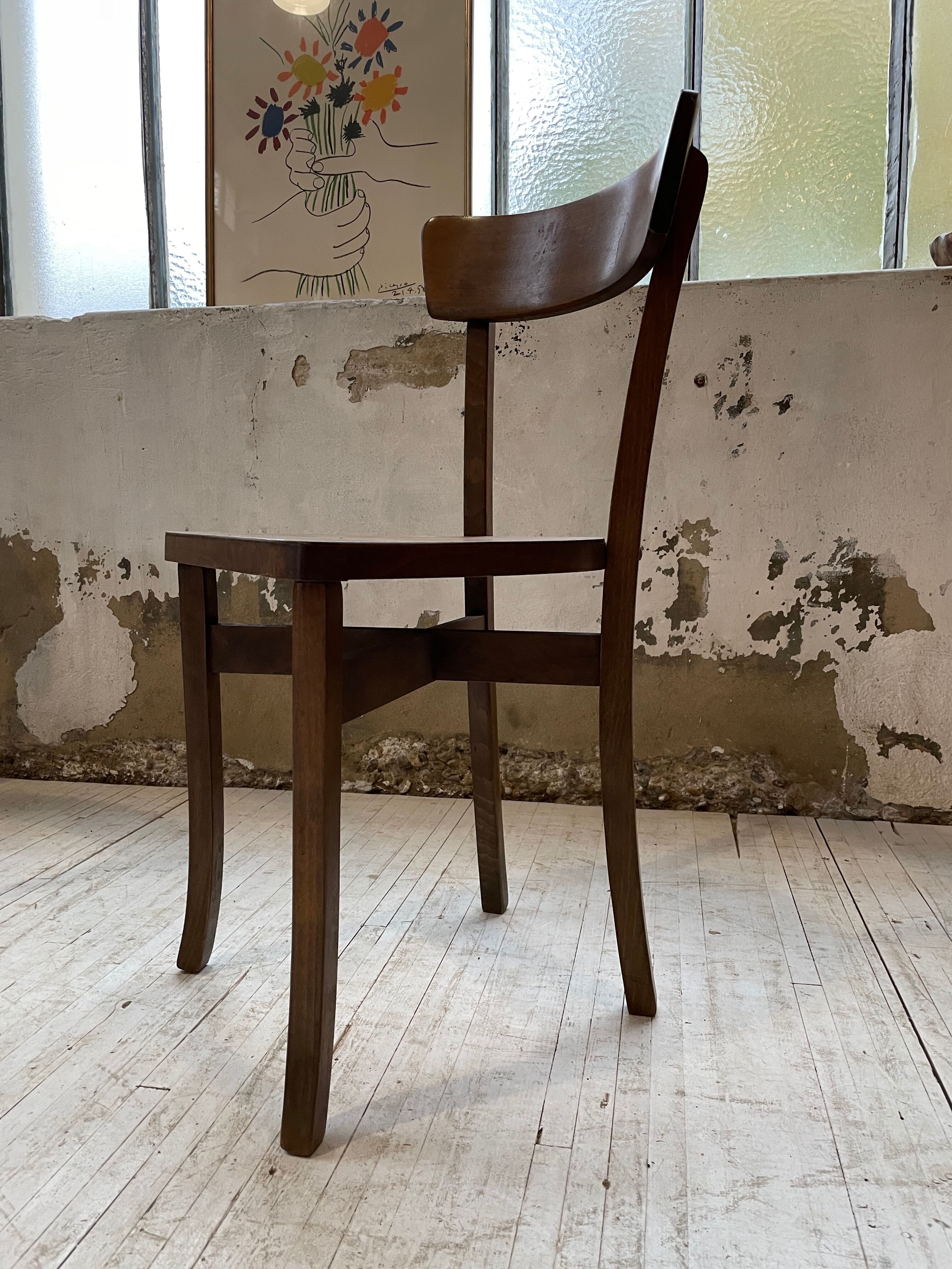 12 Baumann bistro chairs