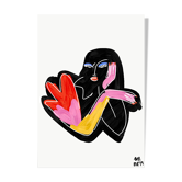 Black Woman - 29 x 42 cm