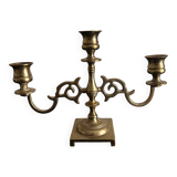 Chandelier en laiton néo-classique, années 1950