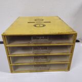 Meuble de mercerie 4 tiroir Thiriez Cartier couture bois