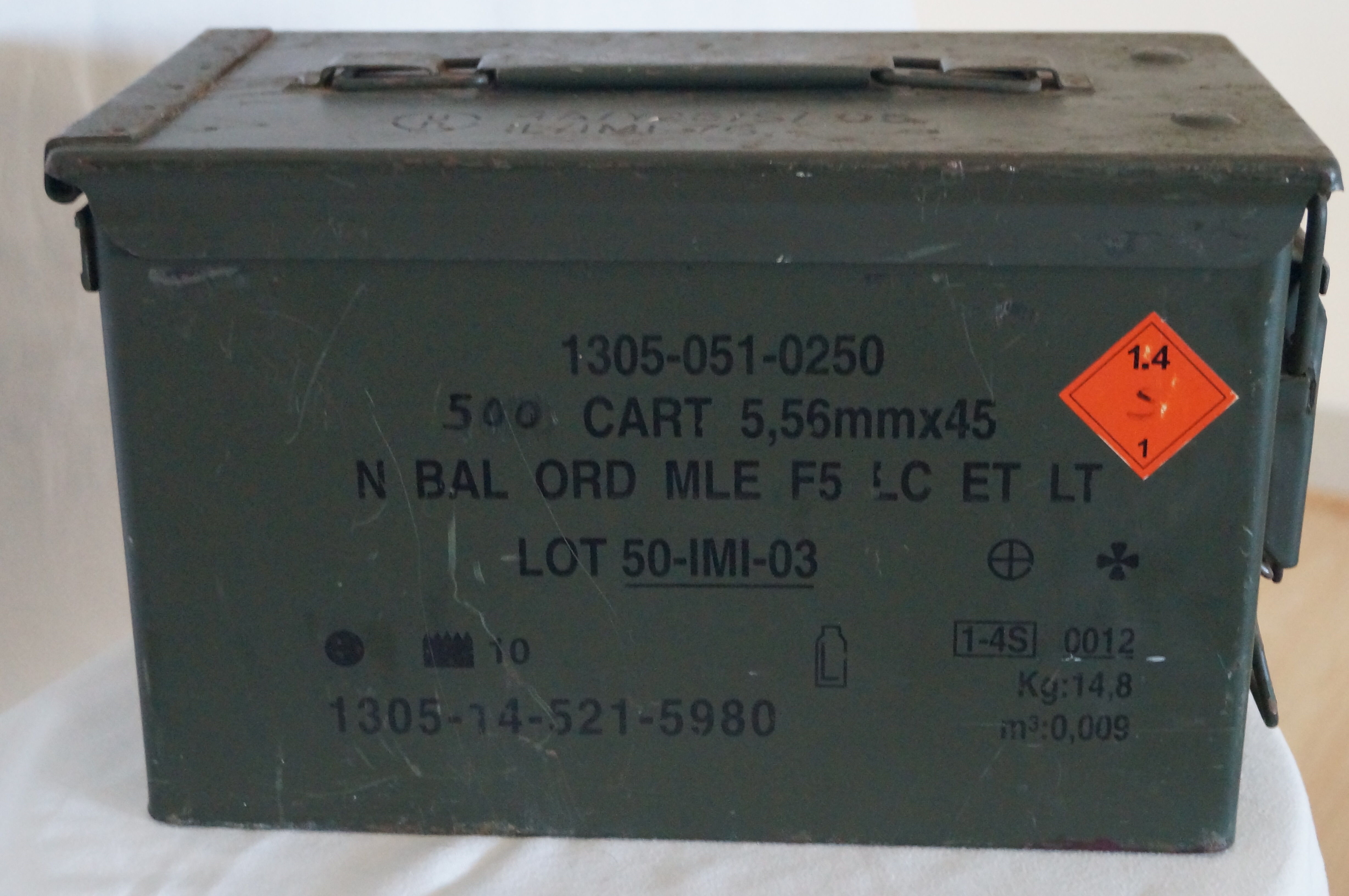 Ammunition box