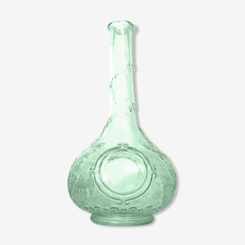 Transparent glass bottle, water decanter