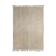 Beige jute and cotton rug 190 x 290 cm