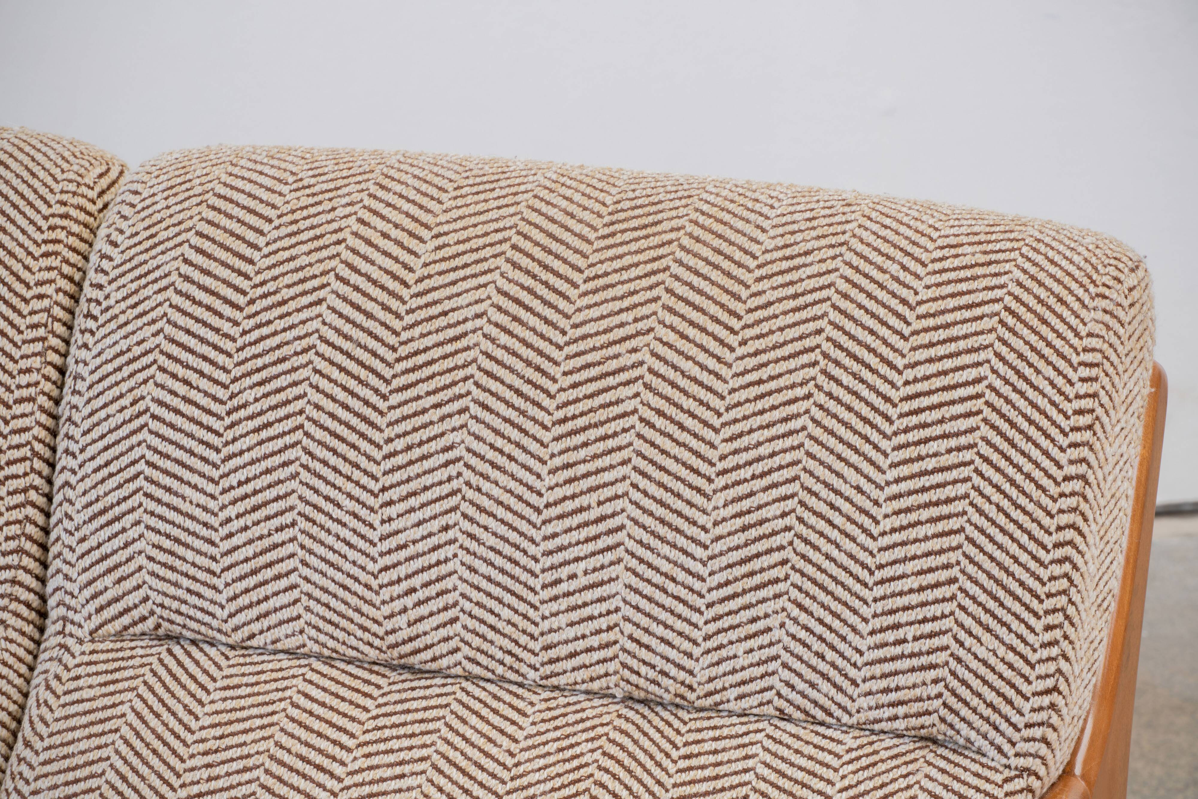 Vintage Scandinavian Sofa – 195 cm