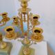 Two onyx candle holders