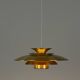 Danish vintage Roma2 pendant lamp by Junge, 1980s