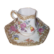 Nice cup with porcelain cut
