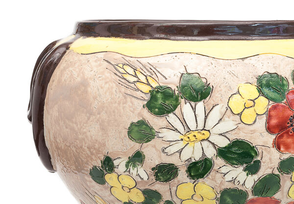 Cache-pot Jérôme Massier, 1900