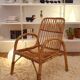 1960s rattan armchair