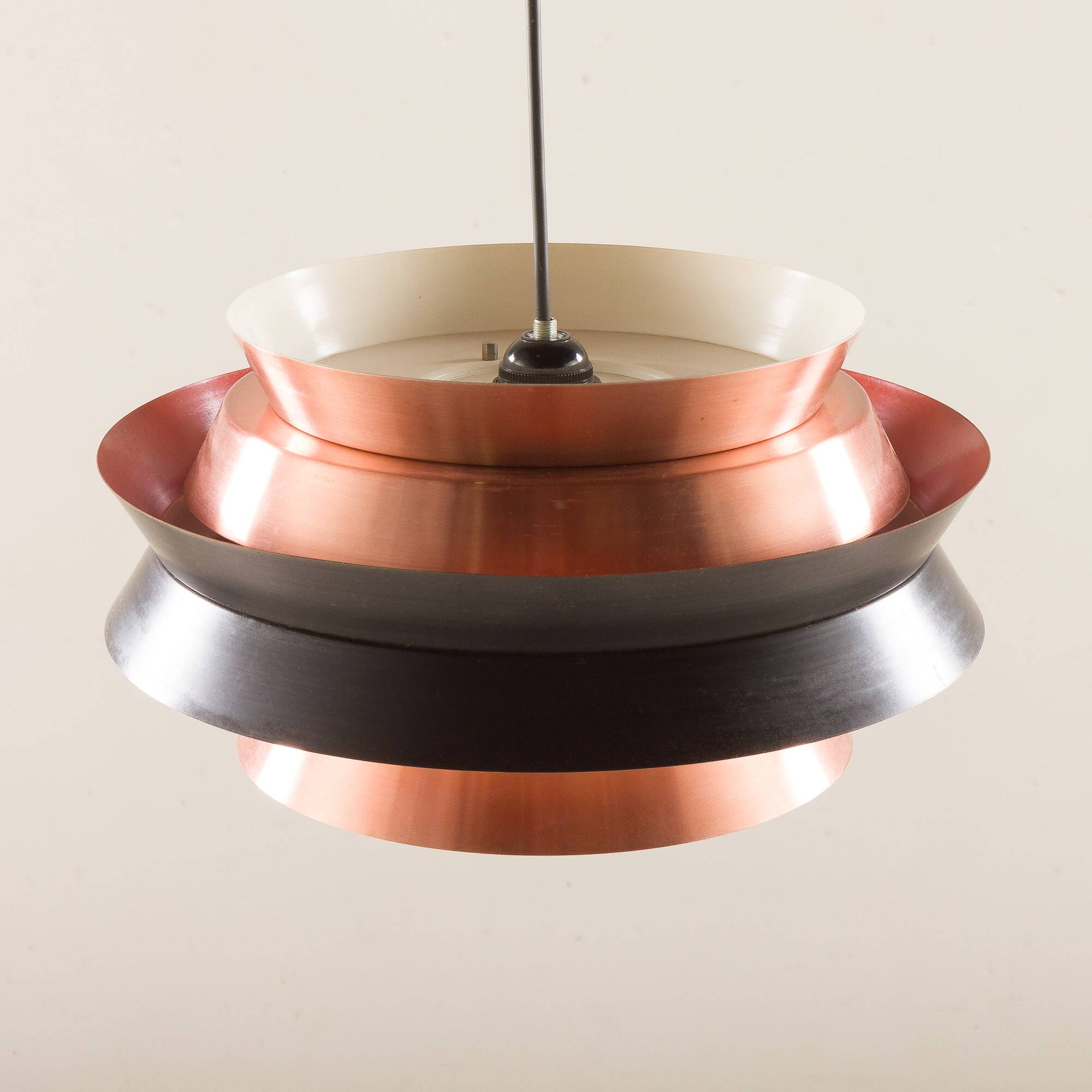 Carl Thore Trava pendant lamp for Granhaga, Sweden 1970s