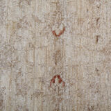 Cream Rug Handwoven Traditional Zeigler Carpet- 65x118cm