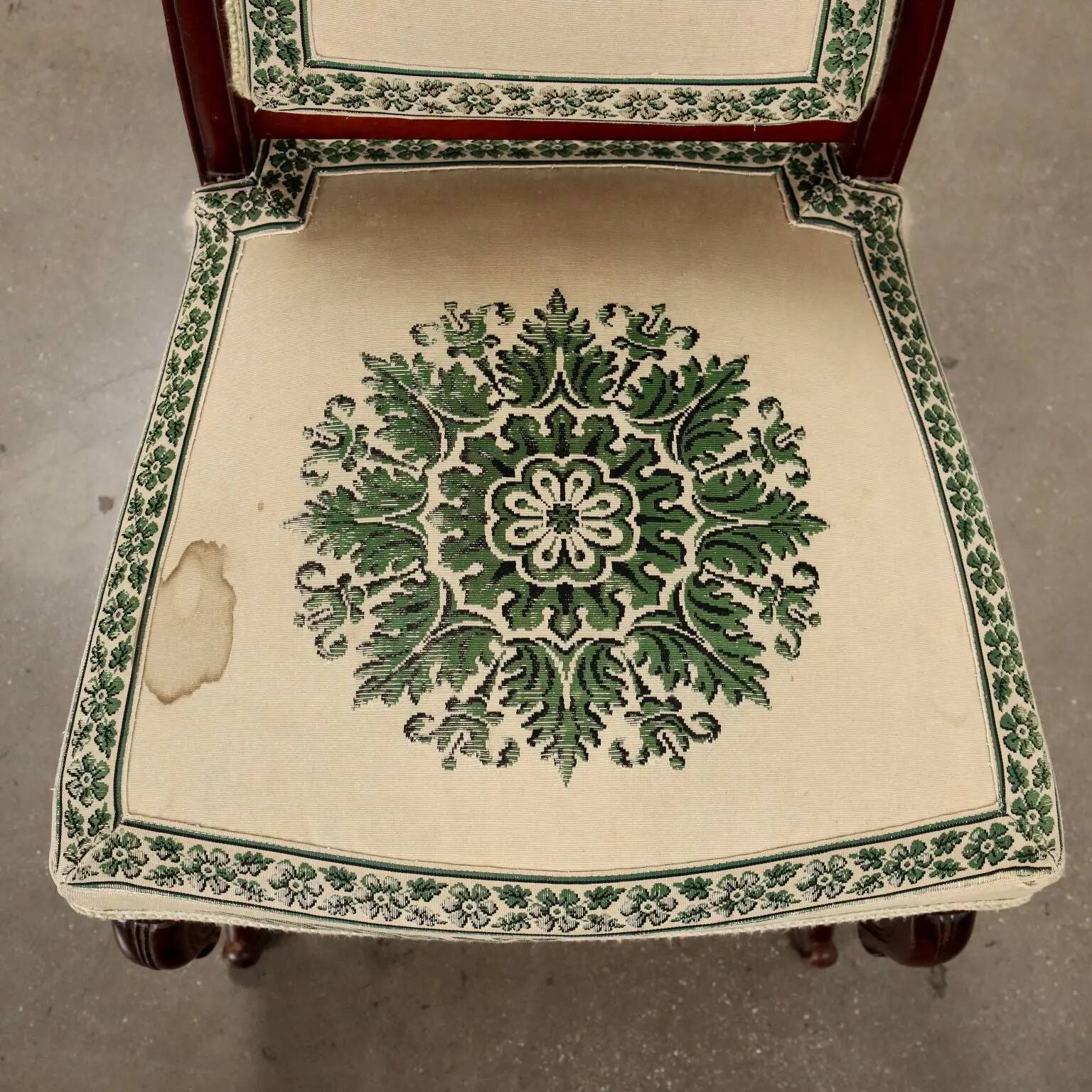 Antique Louis-Philippe mahogany chairs, France, 19th century