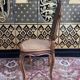 Suite of 8 Louis XV style chairs in canning