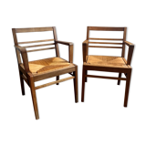 Pair of René Gabriel armchairs