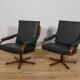 Office Armchairs from Soda Galvano, Norway, 1960s, set of 2