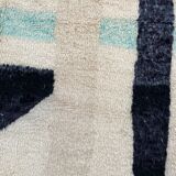 Modern wool berber rug 200x280 cm