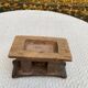 Ashanti stool, West African, carved from solid wood