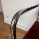 Chaise assise et dossier cuir