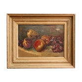 "Still Life with Fruit" oil, signed