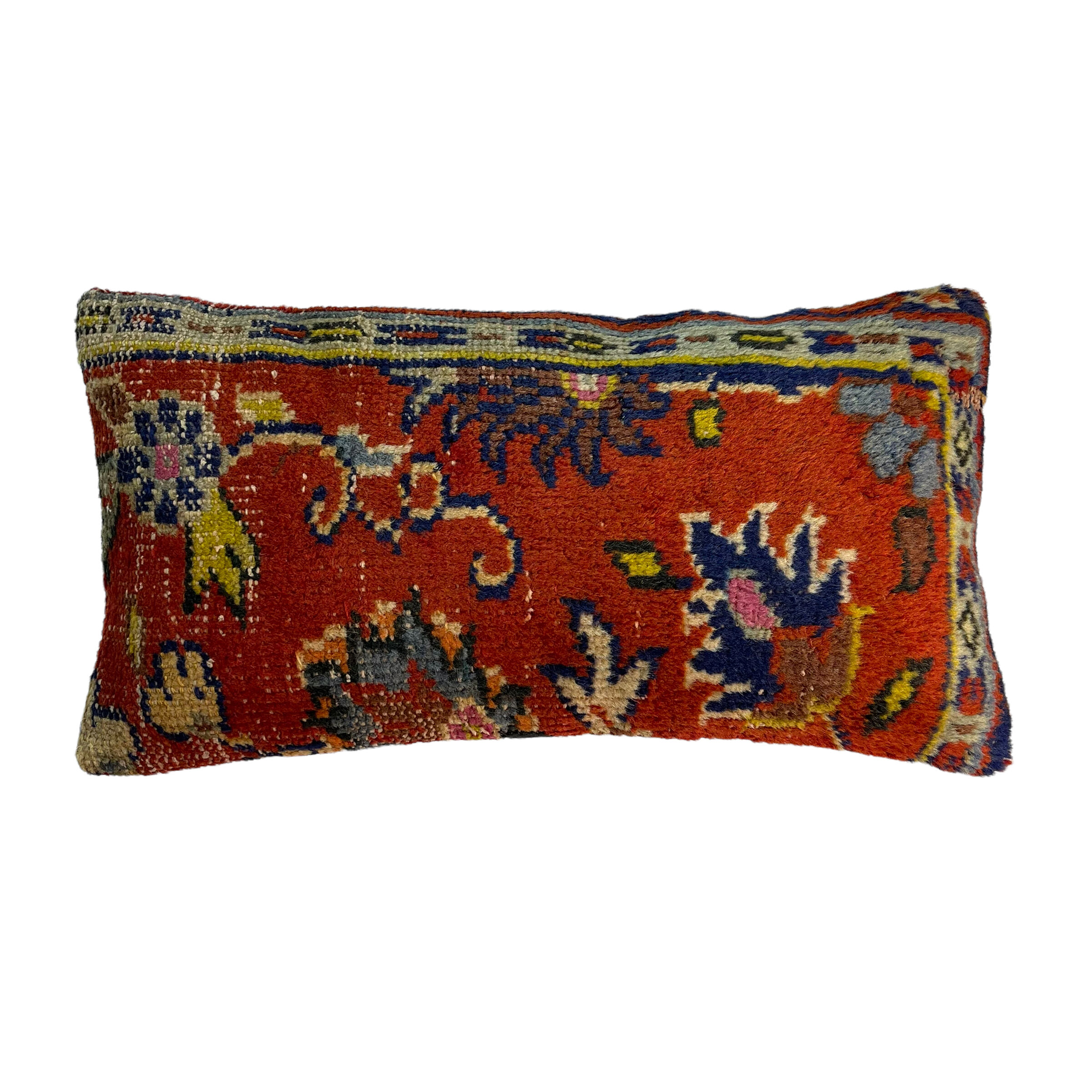 Vintage turkish handmade cushion cover 30 x 60 cm