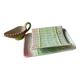 Asparagus dish and sauce boat in slip