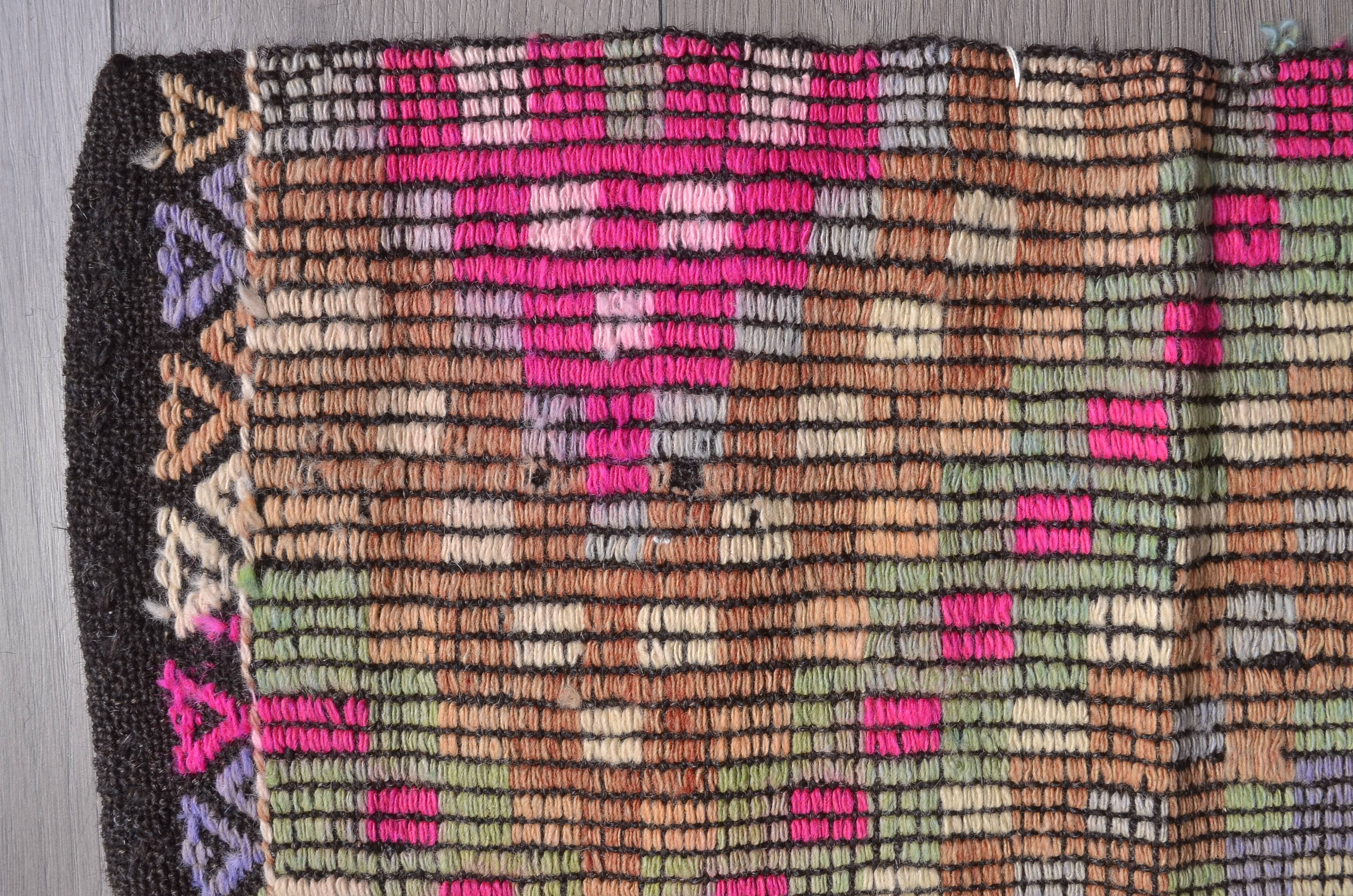 Oushak Colourful Handwoven Kilim Rug sku 1892