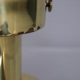 Lamp Kaiser brass glass & amber